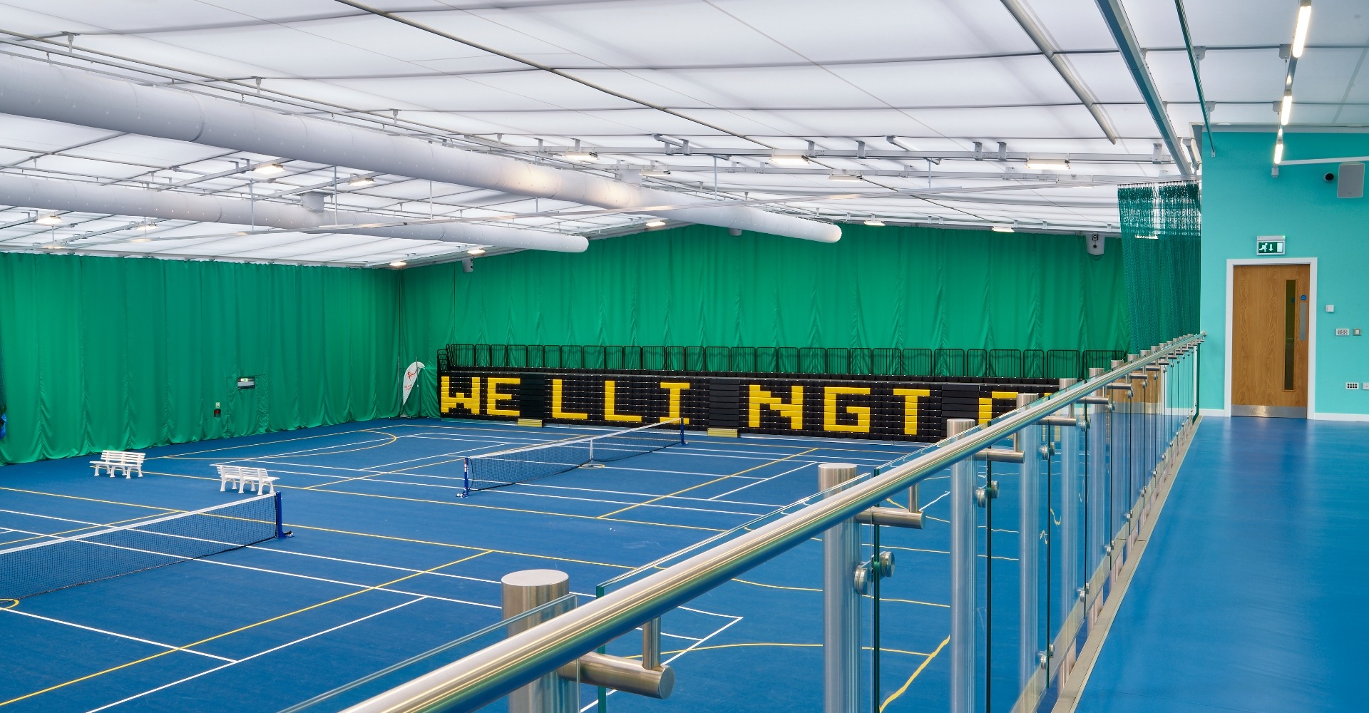 Wellington College- Courtside Seats -Seating Unit