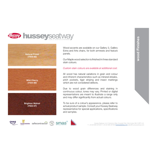 Hussey Seatway Wood Finishes